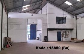 Kode : 18850 (Bn), Dijual gudang sunter, luas 1320 meter, Jakarta Utara