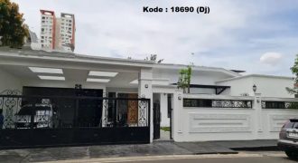 Kode : 18690 (Dj), Dijual rumah cilandak, luas 514.5 meter (21×24.5 m2), Jakarta Selatan