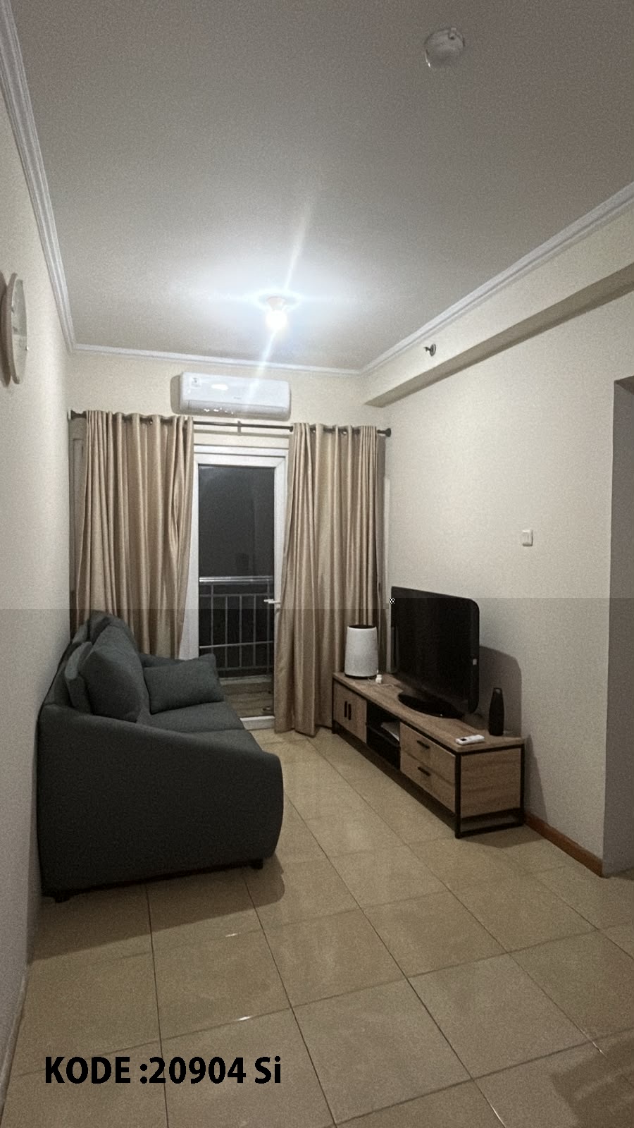 Dijual Apartemen Grand Palace, Full Furnish, Luas 82 Meter, Kode :20904 Si