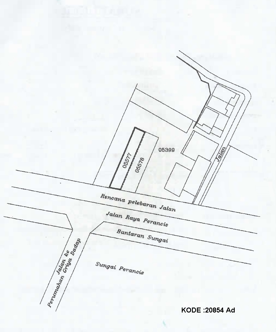 Dijual Tanah Kosambi, Luas 15x33 Meter, Kode :20854 Ad
