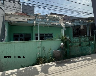  Dijual Rumah Tua Penjaringan, Luas 9x20 Meter, Kode :16689 Js