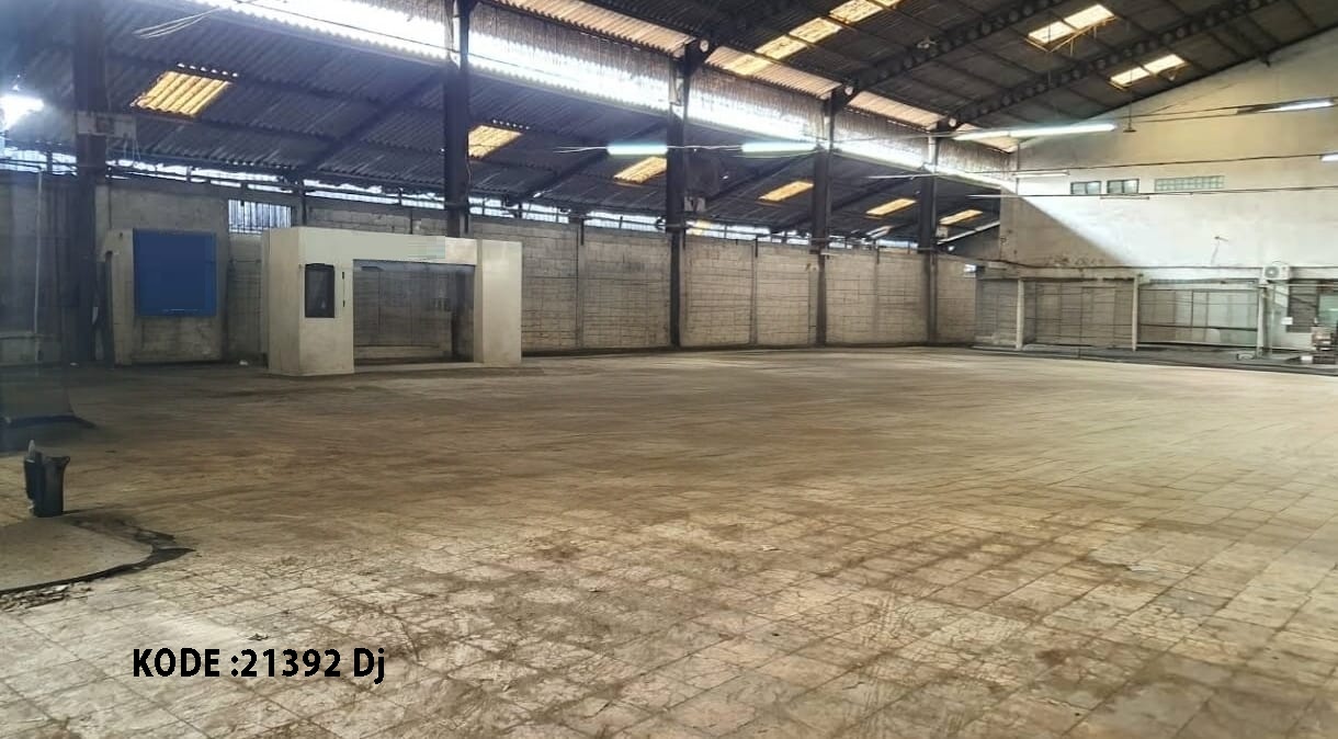 Disewa Gudang Jatiuwung, Luas 6.235 Meter, Kode :21392 Dj