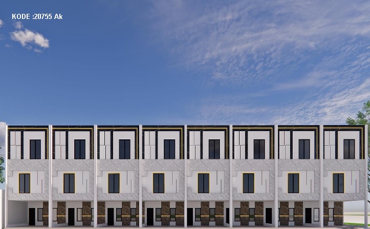 Dijual Rumah Brand New Duri Kepa, Furnish, Luas 6,1x11,6 Meter, Kode :20755 Ak