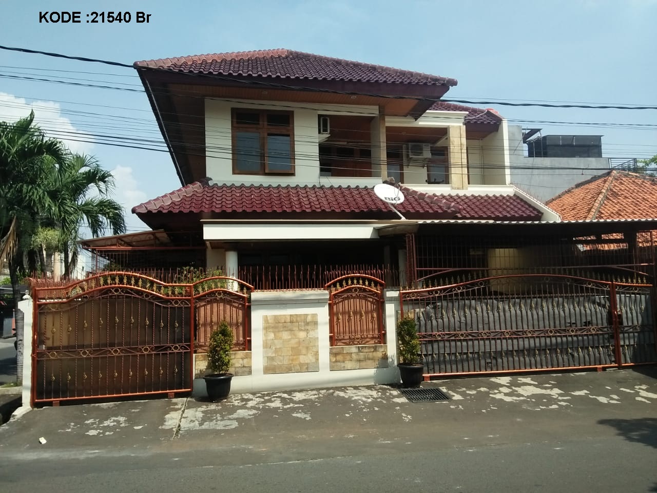 Disewa Rumah Kayu Putih, Hook, Luas 265 Meter, Kode :21540 Br
