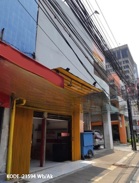 Dijual/Disewa Ruko Hayam Wuruk, Strategis, Luas 5x15 Meter, Kode :21594 Wb/Ak