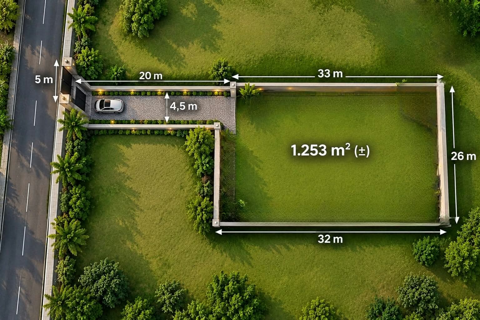 Dijual Tanah Kalideres, Luas 1.253 Meter, Kode :21400 Dj/Si Gallery