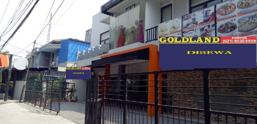 KODE :10653(El/Si) Rumah Sunter, Pinggir Jalan, Luas 17×15 Meter, Sunter, Jakarta Utara