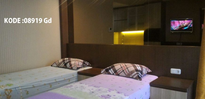 KODE :08919(Gd) Apartemen Skyline, Hadap pool CBD, Luas 29,77 Meter, Gading Serpong, Tangerang