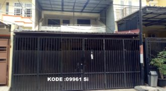 KODE :09961(Si) Rumah Sunt]er, Hadap Barat, Luas 6×18 Meter (108 Meter), Sunter, Jakarta Utara