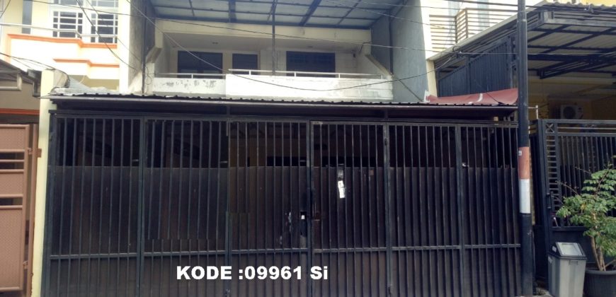 KODE :09961(Si) Rumah Sunt]er, Hadap Barat, Luas 6×18 Meter (108 Meter), Sunter, Jakarta Utara