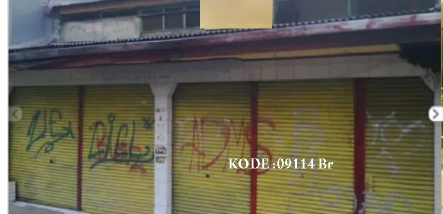 KODE :09114(Br) Kios Rawamangun, Hadap Selatan, Luas 9×8 Meter (72 Meter), Rawamangun, Jakarta Timur