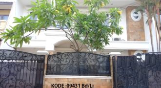 KODE: 09431 (Bd/Li), Rumah Kelapa Gading, Hadap Utara, Luas 11×17 meter(187 meter), Kelapa Gading, Jakarta Utara