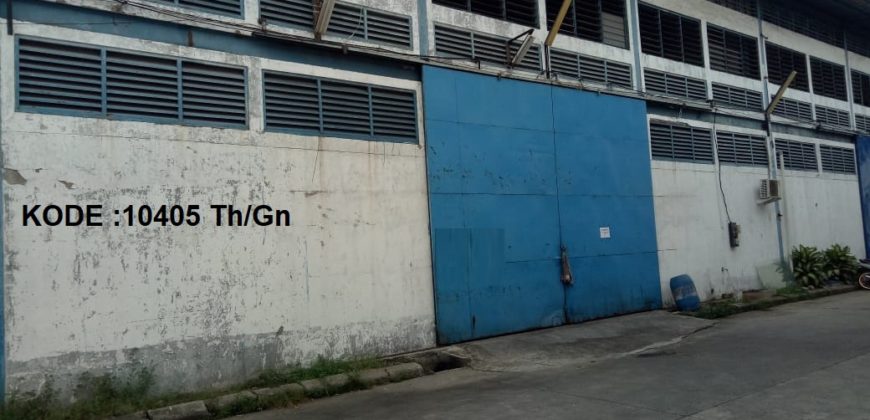 KODE: 10405(Th/Gn), Gudang Tanjung Priok, Hadap Timur, Luas 450 meter, Sunter, Jakarta Utara