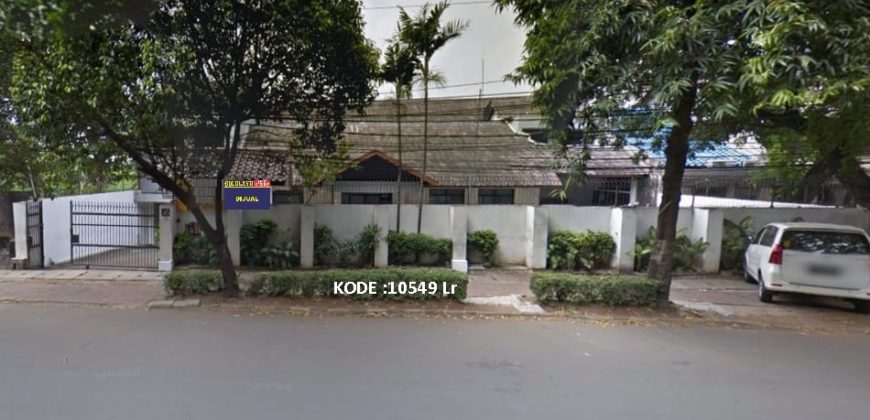 KODE: 10549(Lr), Rumah Kebayoran Baru, Luas 1055 meter, Kebayoran Baru, Jakarta Selatan