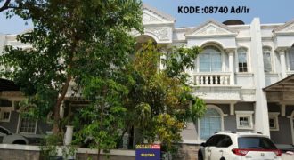 KODE :08740(Ad/Ir) Rumah PIK, Hadap Tenggara, Luas 8×17 Meter (136 Meter), Pantai Indah Kapuk, Jakarta Utara