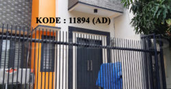 Kode : 11894 (Ad), rumah sunter, hadap selatan, luas 6×16 m (96 meetr)