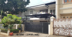 Kode : 11938 (Ak), rumah sunter, hadap timur, luas 381 meter