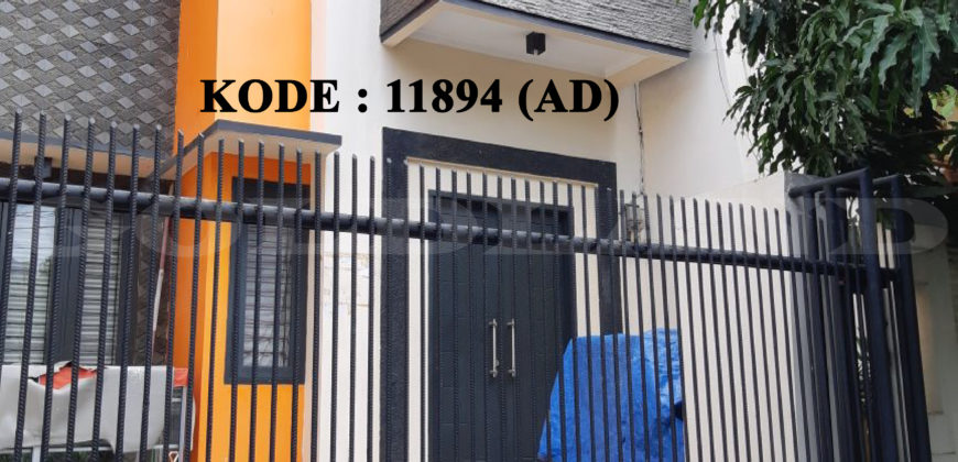 Kode : 11894 (Ad), rumah sunter, hadap selatan, luas 6×16 m (96 meetr)