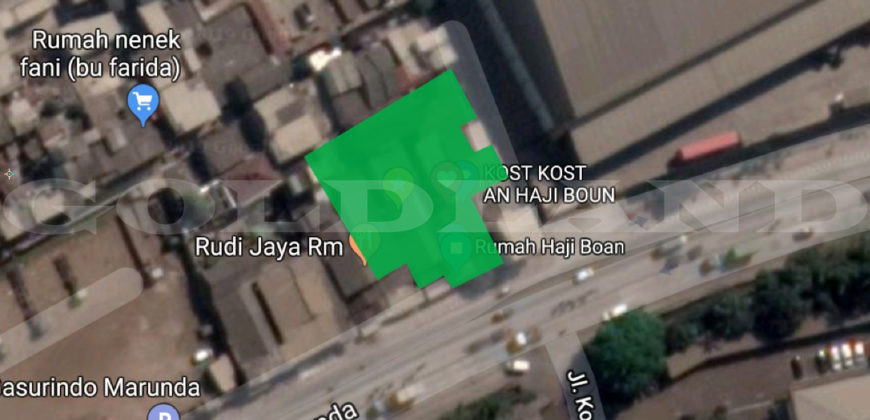 KODE :12064(Br/At) Kavling Cilincing, Strategis, Luas 1.000 Meter, Cilincing, Jakarta Utara