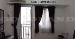 KODE: 12098 (Si/Yg), Apartemen Maple Park, Tipe Studio, Full Furnish, Sunter, Jakarta Utara