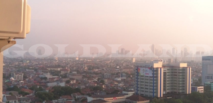 KODE :12395(Jf) Apartemen Green Pramuka, Semi Furnish, Luas 33 Meter, Cempaka Putih, Jakarta Pusat
