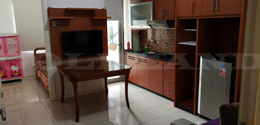 KODE :12405(Jf) Apartemen Green Lake, Luas 42 Meter, Sunter, Jakarta Utara