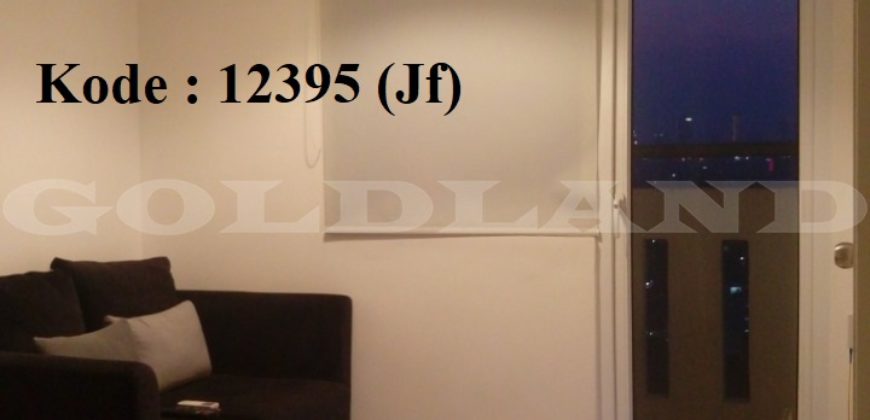 KODE :12395(Jf) Apartemen Green Pramuka, Semi Furnish, Luas 33 Meter, Cempaka Putih, Jakarta Pusat