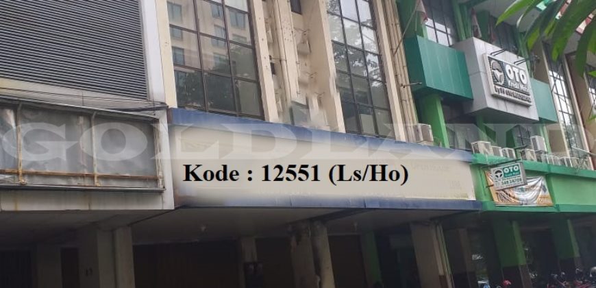 KODE :12551(Ls/Ho) Ruko Dijual Pencenongan, Luas 10×17 Meter