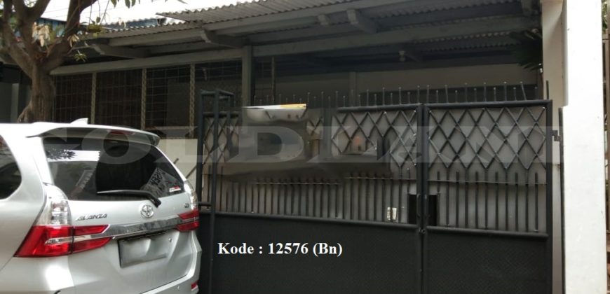 KODE: 12576 (Bn), Rumah Disewa Sunter, Hadap Utara, Luas 7×18