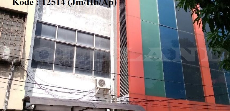 KODE :12514(Jm/Hb/Ap) Ruko Dijual Pasar Baru, Luas 5×18 Meter