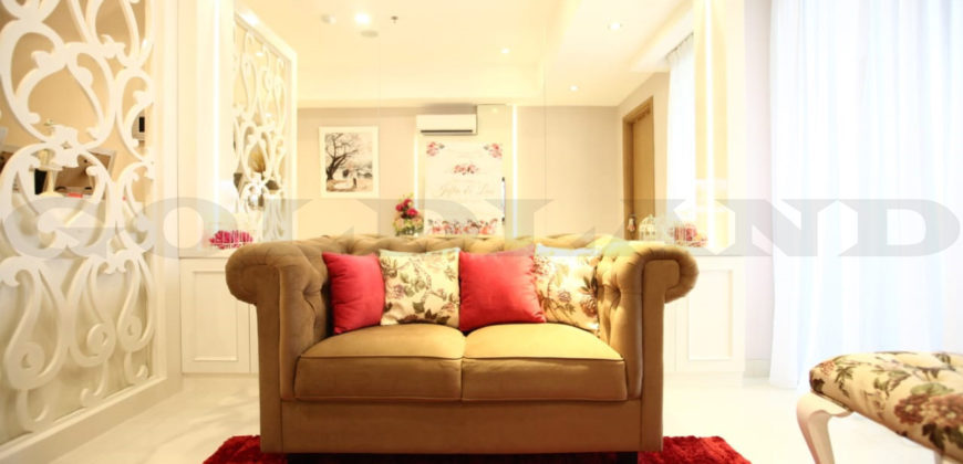 KODE :12521(Ir) Apartemen Dijual The Mansion, Full Furnish, Luas 57 Meter