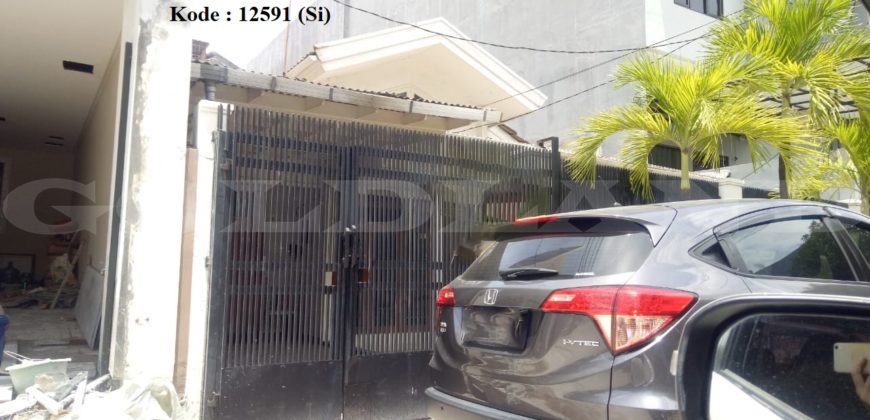 KODE :12591(Si) Rumah Dijual Sunter, Luas 9×18 Meter