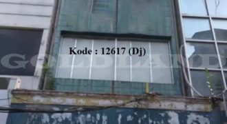 KODE :12617(Dj) Ruko Dijual Sawah Besar, Strategis, Luas 4×13 Meter