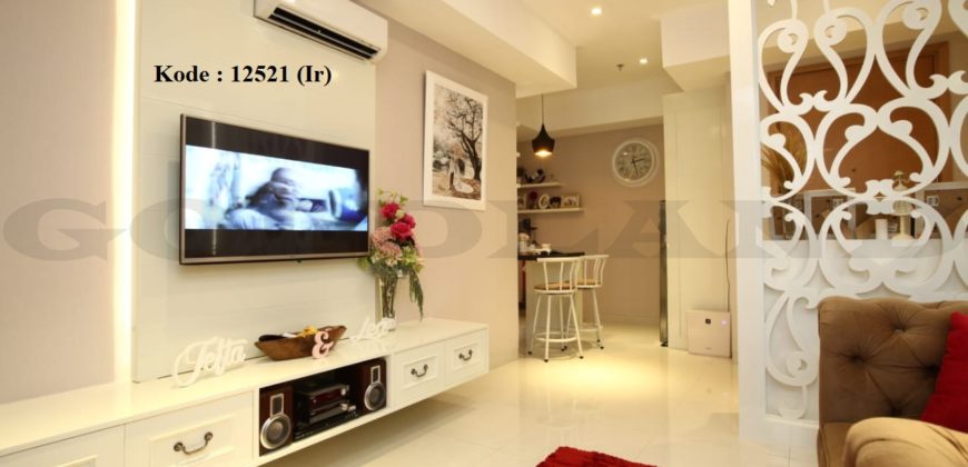 KODE :12521(Ir) Apartemen Dijual The Mansion, Full Furnish, Luas 57 Meter