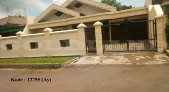 KODE :12755(Ay) Rumah Disewa Sunter, Luas 450 Meter