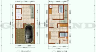 KODE :12756(Jm) Rumah Dijual Kepu, Luas 3,5×9 Meter