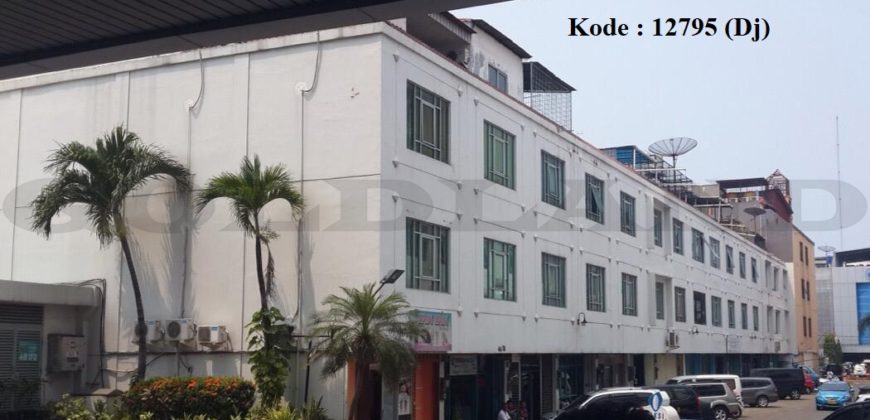 KODE :12795(Dj) Ruko Dijual Pangeran Jayakarta, Hook, Luas 4,5×16 Meter