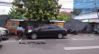 KODE :11775(Jm/Ha) Kavling Dijual/Disewa Pasar Baru, Luas 18×49 Meter