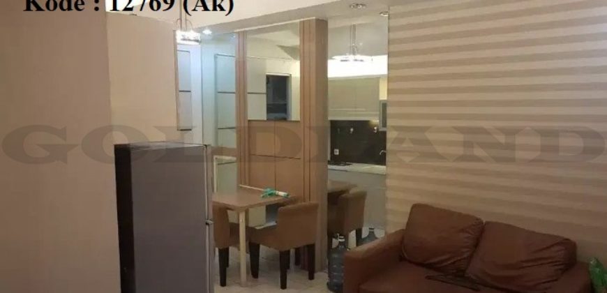 KODE :12769(Ak) Apartemen Dijual Aston Marina Ancol, Full Furnish, Luas 45 Meter