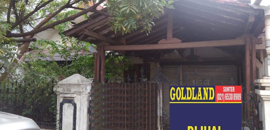 KODE :12770(Ak) Rumah Tua Dijual Kelapa Gading, Hitung Tanah, Luas 205 Meter