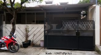 KODE: 12840 (Pp/Ay), Rumah Dijual Sunter, Luas 7×11 meter