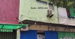 KODE :12916(Ak) Ruko Dijual Cempaka Putih, Strategis, Luas 4×6 Meter