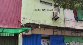 KODE :12916(Ak) Ruko Dijual Cempaka Putih, Strategis, Luas 4×6 Meter