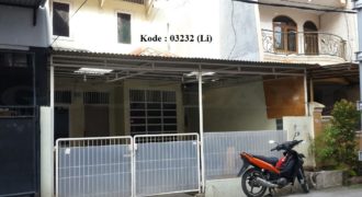 KODE :03232(Li) Rumah Dijual/Disewa Sunter, Luas 6×15 Meter, Jakarta Utara