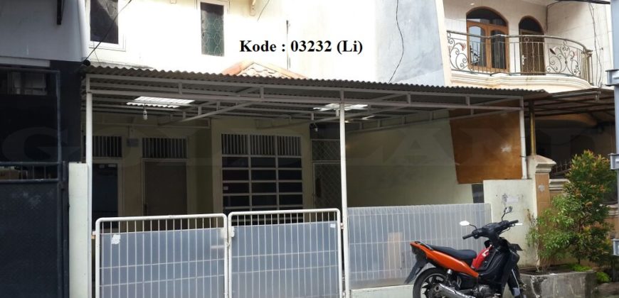KODE :03232(Li) Rumah Dijual/Disewa Sunter, Luas 6×15 Meter, Jakarta Utara