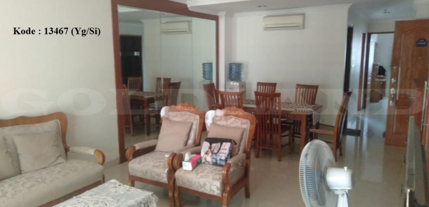 KODE :13467(Yg/Si) Apartemen Dijual/Disewa Mediterania Lagoon, Luas 100 Meter, Jakarta Pusat