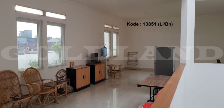 Kode: 13851(Li/Bn), Rumah Dijual Sunter, Hadap Barat, Luas 14×15 meter, Jakarta Utara