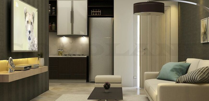 KODE :14069(Bd/Si) Apartemen Dijual The Mansion, Furnish, Luas 57 Meter, Jakarta Pusat