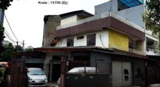 KODE :13706(Dj) Rumah Dijual Tamansari, Luas 224 Meter, Jakarta Barat