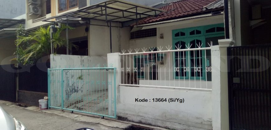 KODE :13664(Si/Yg) Rumah Dijual/Disewa Sunter, Luas 6×16 Meter, Jakarta Utara